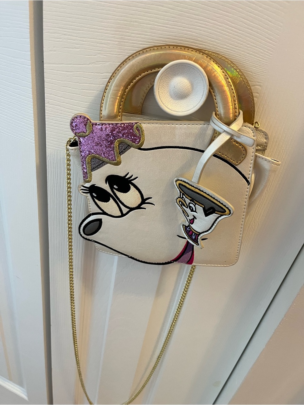 Mrs. Potts and Chip Crossbody bag from Danielle Nicole
